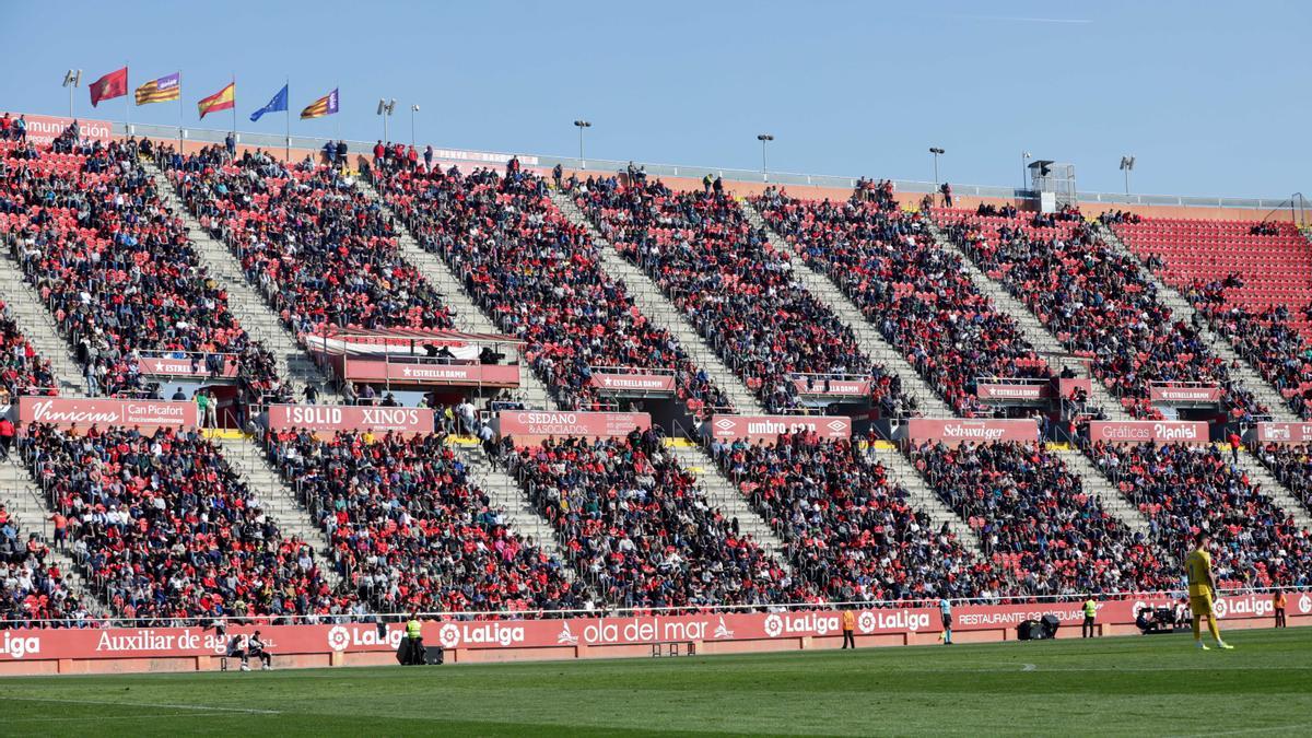 Imagen de Son Moix durante un partido de la temporada 2019/20.