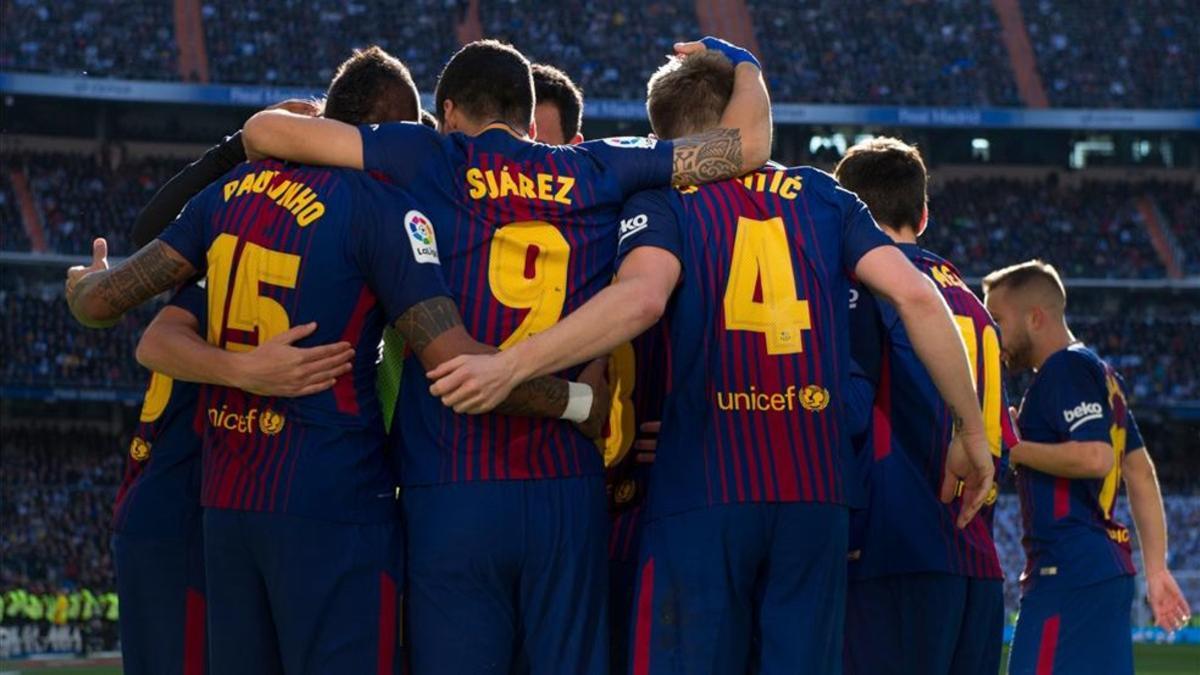 El Barça ganó en el Bernabéu