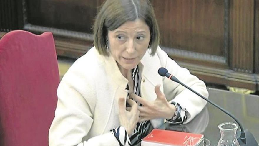 Forcadell alega que ignoró al TC para no imponer la «censura»