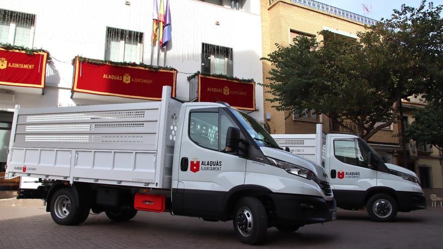 Alaquàs adquiere dos camiones para los servicios urbanos