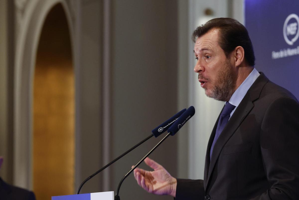 El ministro de Transportes, Óscar Puente.