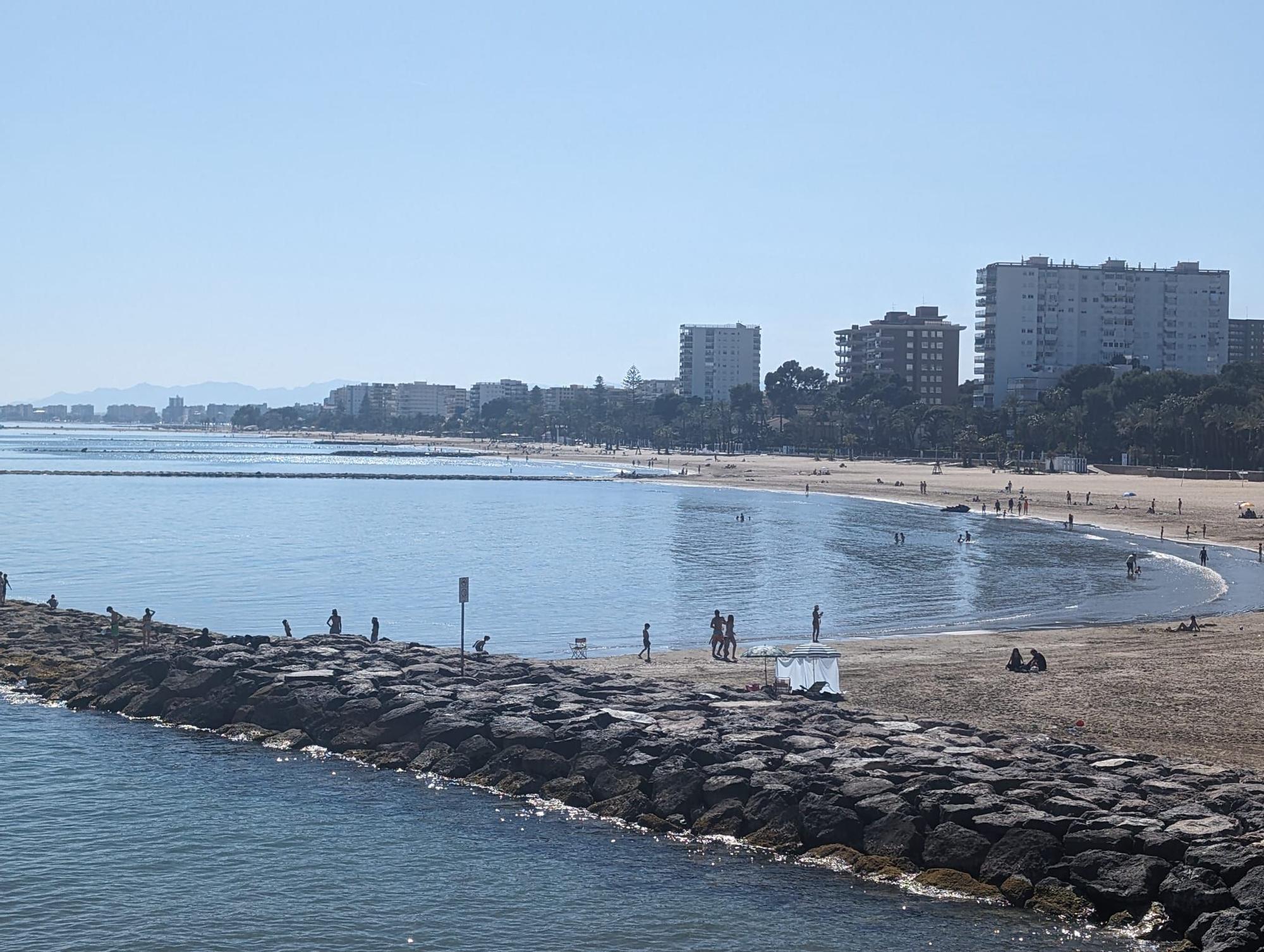 Las imágenes del ambiente de la playa en Benicàssim