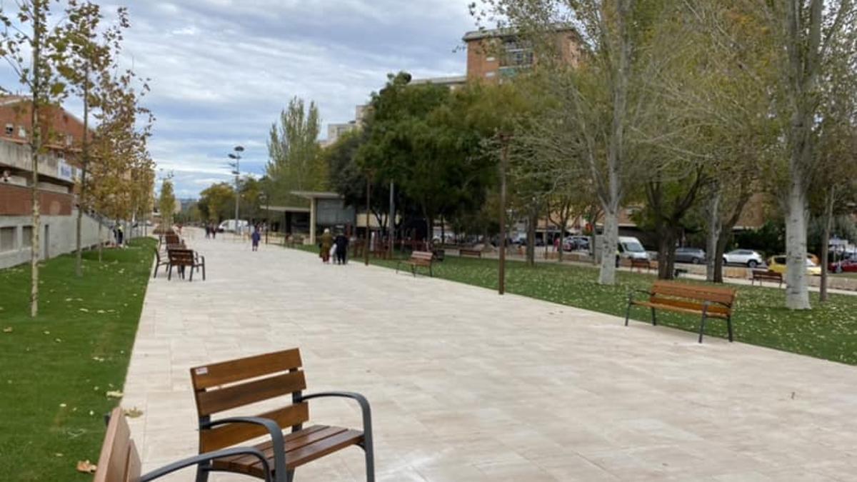 Passeig de Catalunya, en Martorell, en una imagen de archivo