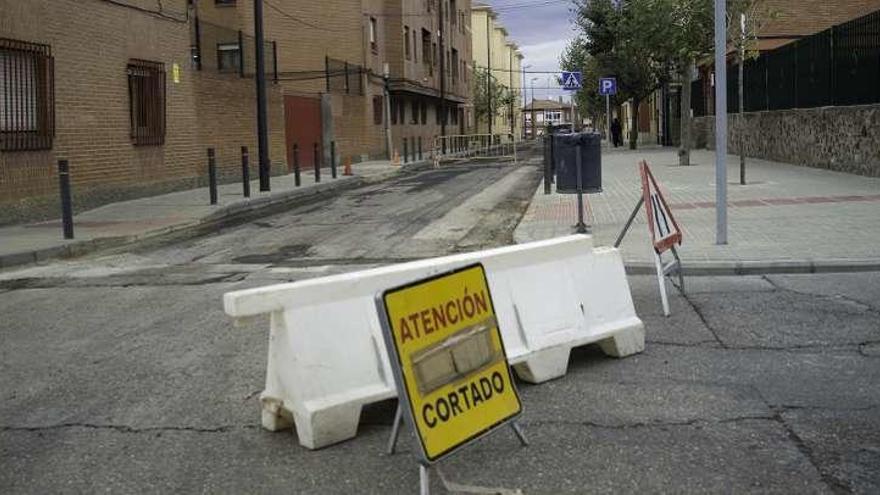 Obras de remodelación del barrios de las Eras.