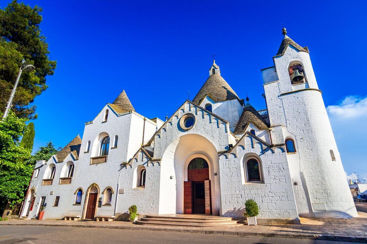 Iglesia trullo Alberobello