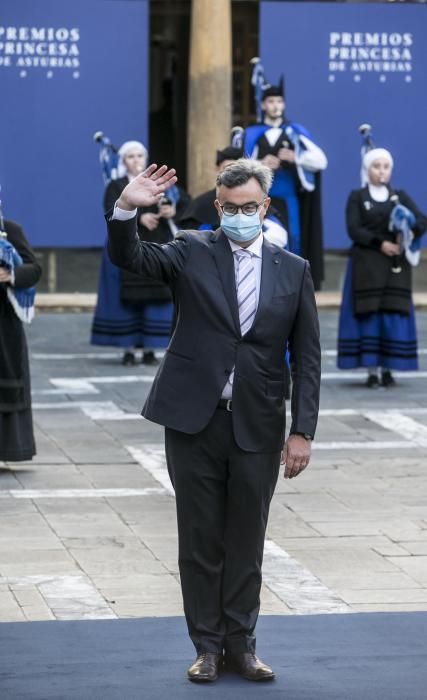 Premios Princesa de Asturias 2020: Así fue la escueta alfombra azul