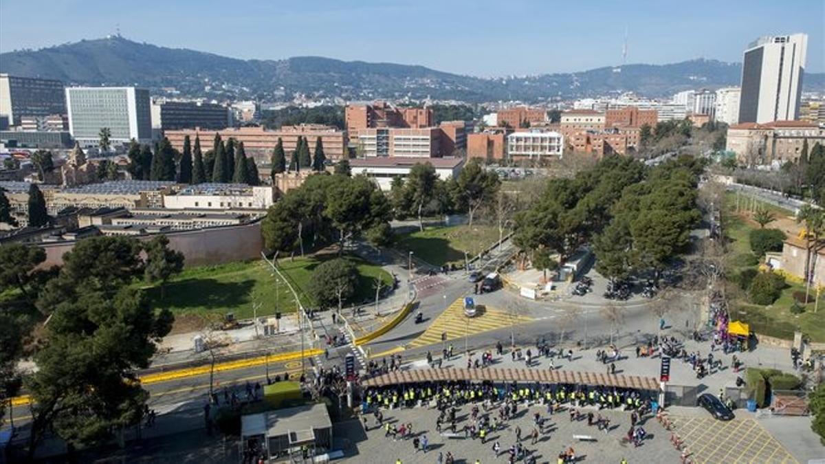 Las obras del Spotify Camp Nou continúan adelante