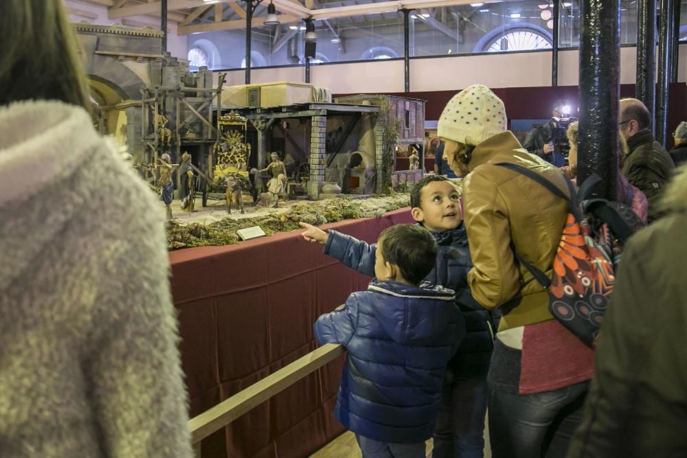 Belén de la Asociación de Belenistas en Oviedo