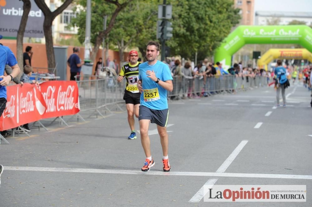 Media Maratón de Murcia: llegada (1ª parte)