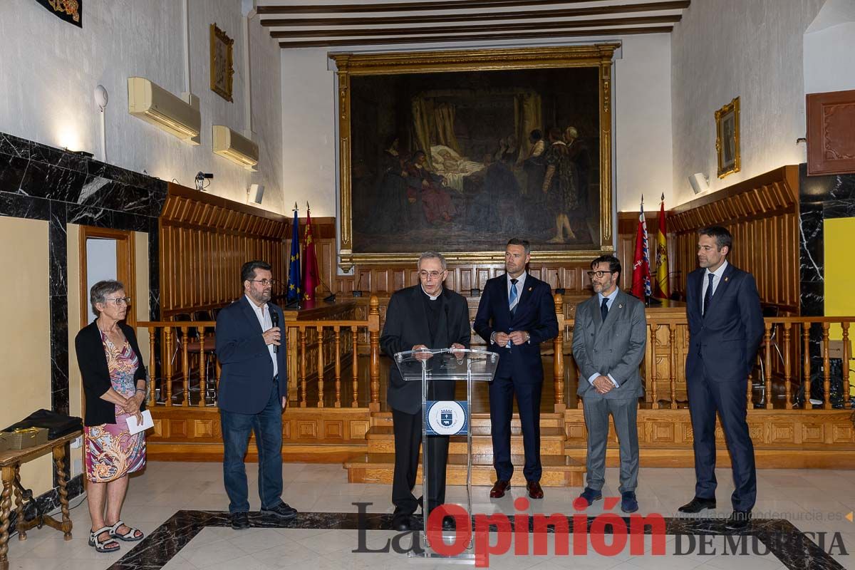 Recepción en Caravaca a la ciudad hermana de Obertshausen