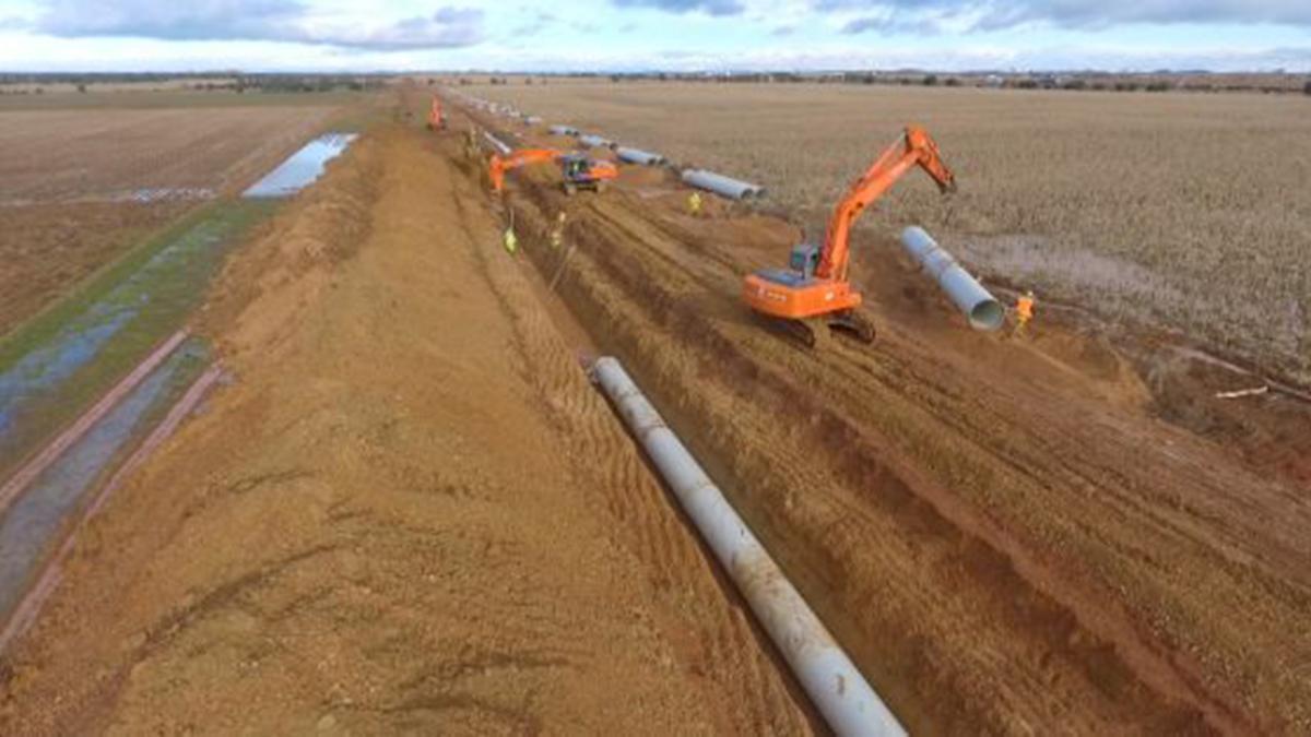 Obras de modernización del Páramo Bajo acometidas en 2022.