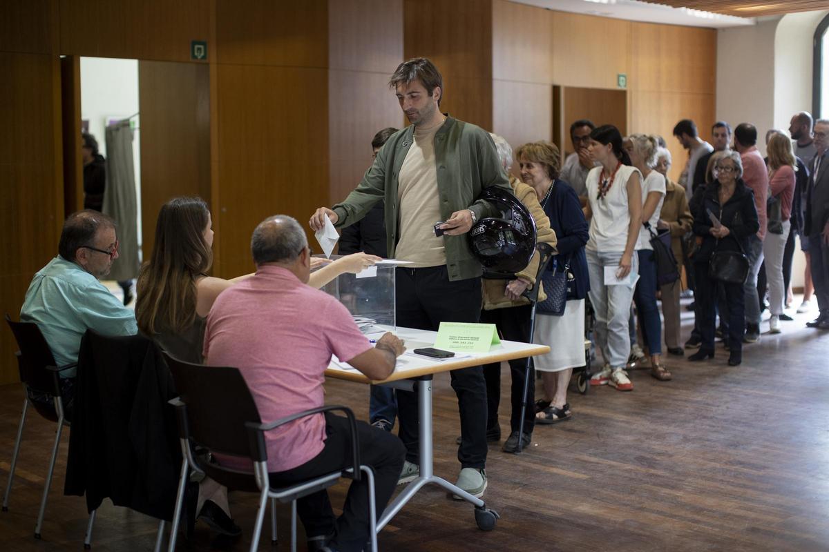 Jornada electoral en Cataluña