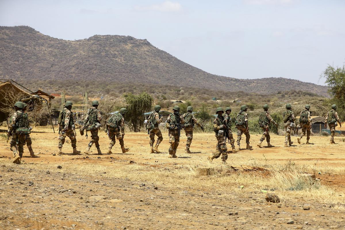 EEUU monta en la sabana de Kenia su mayor maniobra militar en África del Este