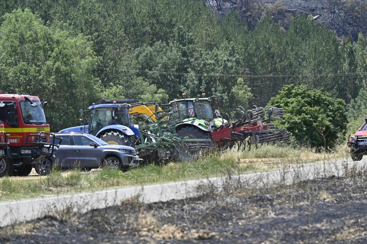 En imágenes | El incendio de las Cinco Villas asciende ya a 12.600 hectáreas y seis pueblos continúan evacuados