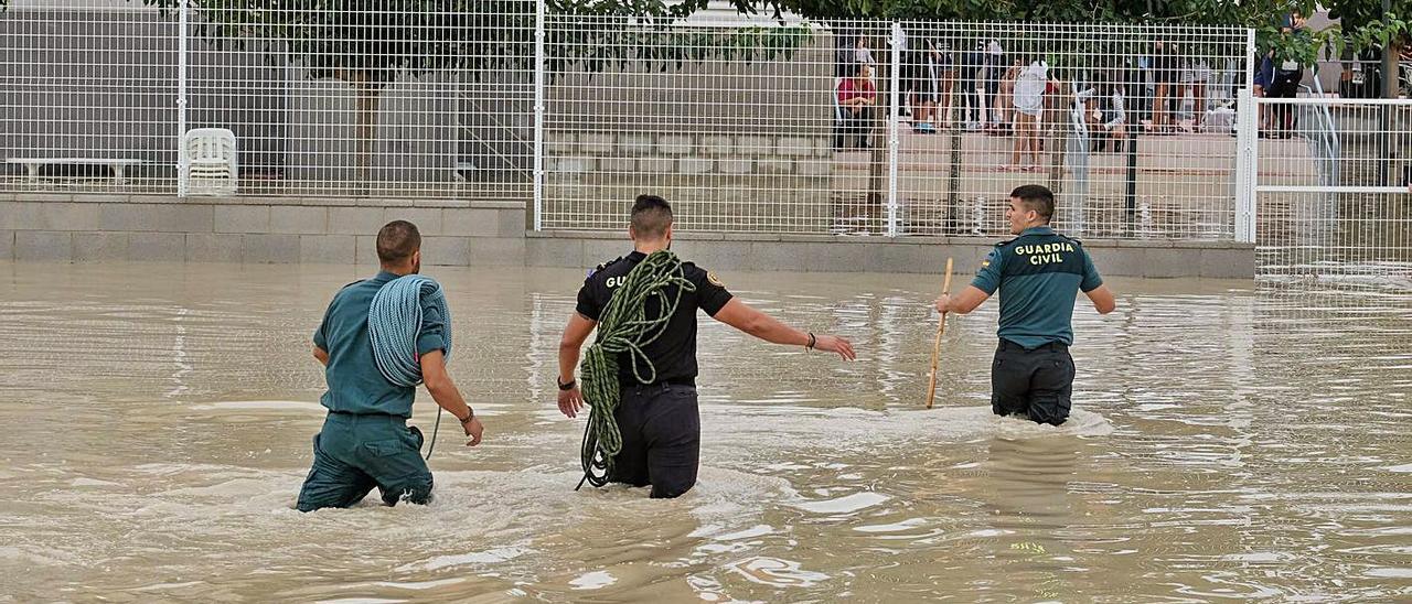 Inundaciones en la Vega baja tras el temporal de la DANA en septiembre de 2019. | ÁXEL ÁLVAREZ