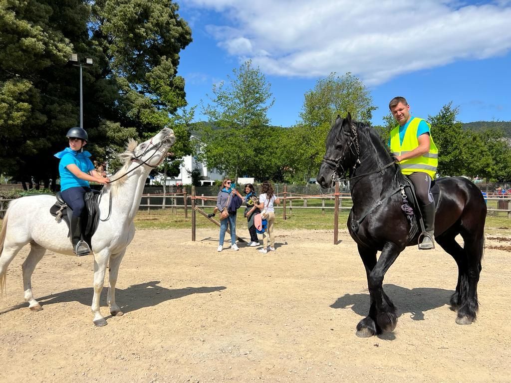 Más de 200 jinetes en la Xuntaza Cabalar de Moaña