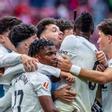 CELEBRACIÓN DEL VALENCIA CF EN SAN MAMÉS