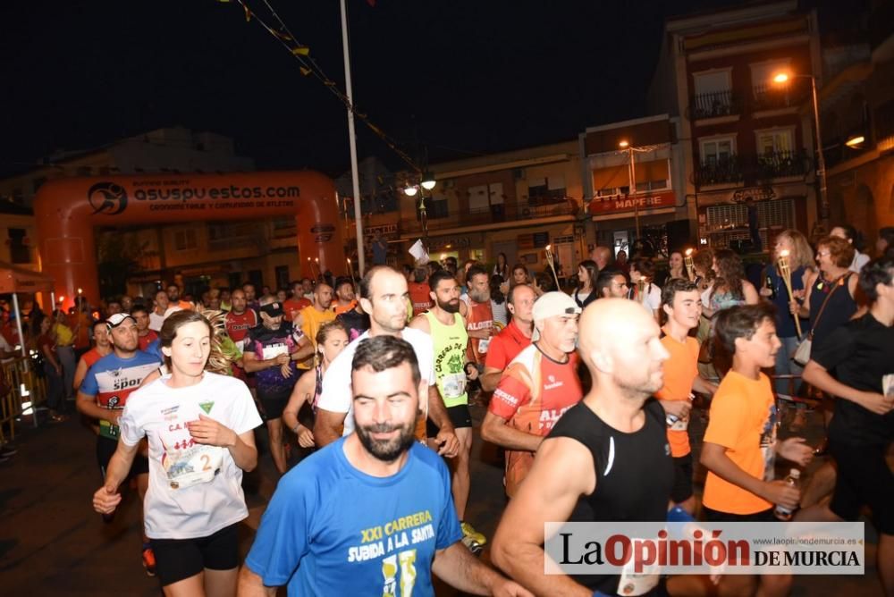 Carrera popular nocturna en Alquerías.