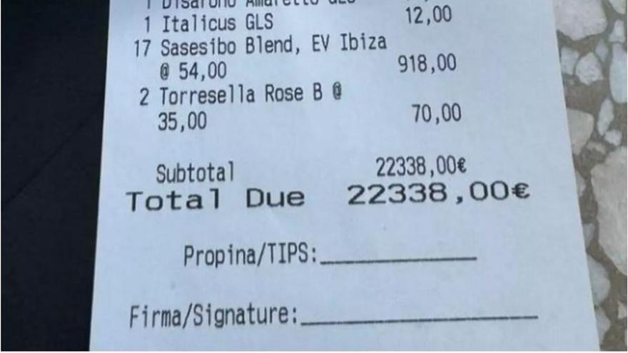 Rechnung auf Ibiza aus dem Ruder gelaufen: 22.000 Euro für eine Partynacht