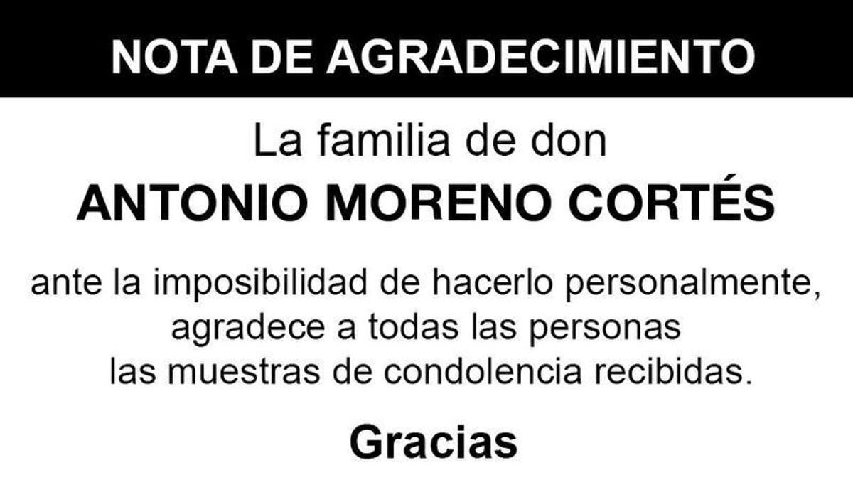 Nota Antonio Moreno Cortés