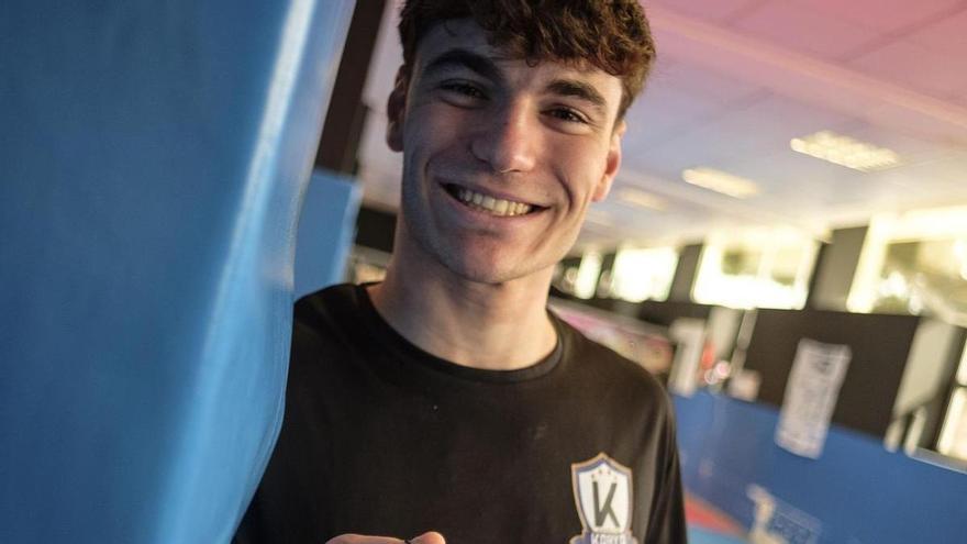 Juan A. Milán Cánovas, taekwondista y Premio Importante de junio: "Me motiva mucho lograr el primer oro de la Región"