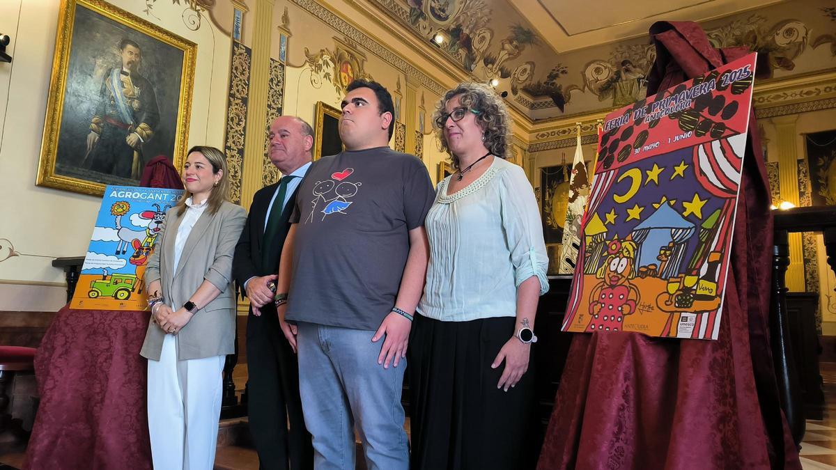 Presentación de los carteles