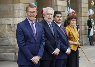 Sanmartín asistirá a los actos institucionales del 25-J y Feijóo participará en la Ofrenda