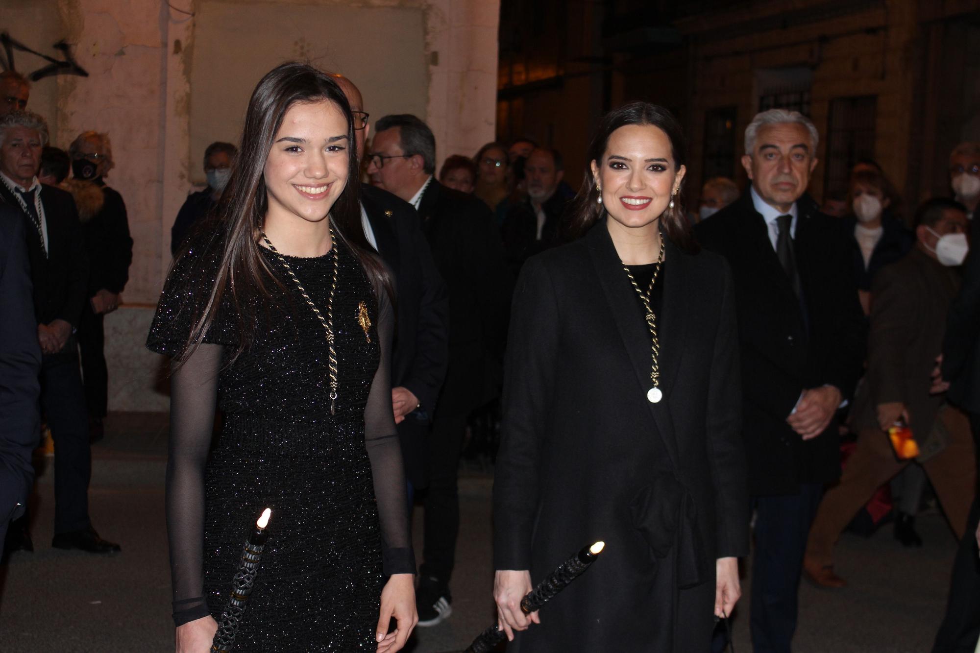 La Dolorosa del Cabanyal desfila con cinco falleras mayores de València