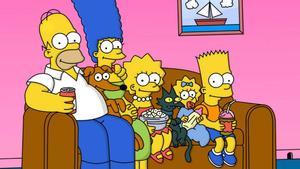 La familia Simpson.