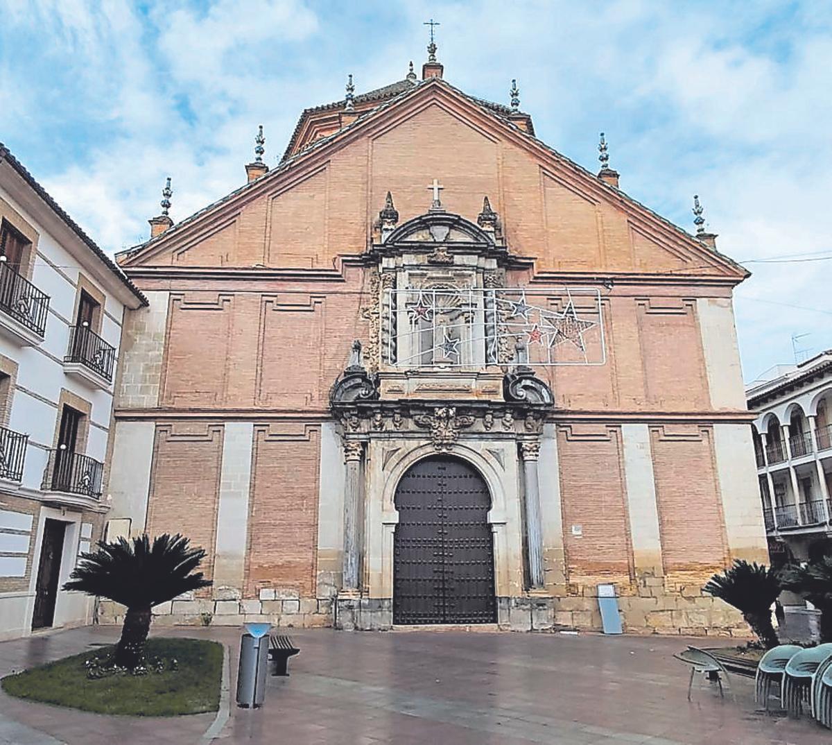 La iglesia de San Martín, en el convento de las Agustinas de Lucena.