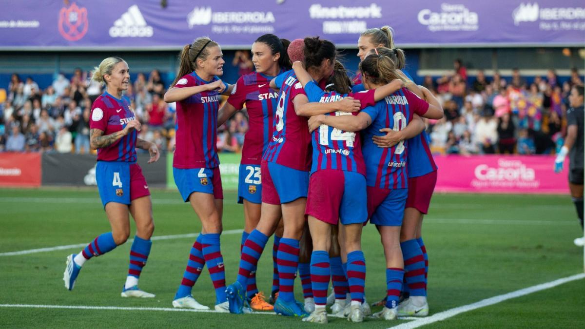 Lieke Martens adelantó al Barça tras la asistencia de Alexia Putellas