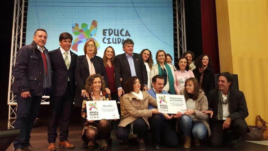 Montilla y Villaviciosa reciben los Premios Educaciudad