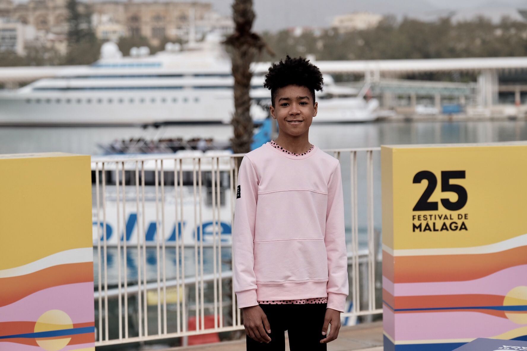 Photocall del equipo de 'Llenos de gracia' en el Festival de Málaga