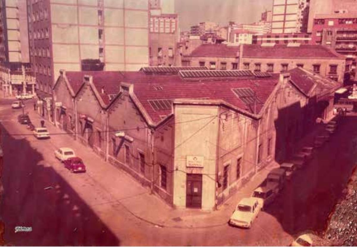 La fábrica de La Herminia en la Avenida de Portugal.