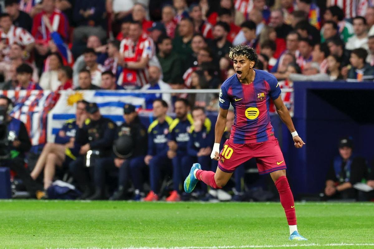 Las mejores imágenes del Atlético - Barça de Champions League