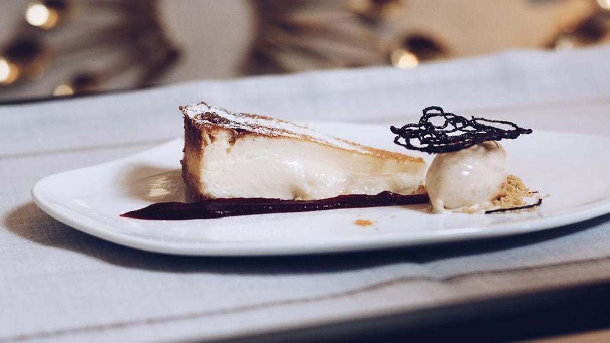 La tarta de queso de La Bien Aparecida (Madrid).