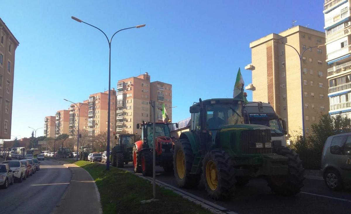 La protesta de los agricultores en imágenes