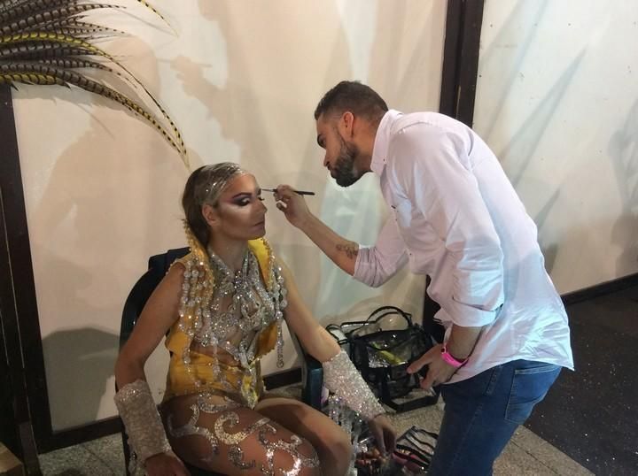 Preparativos para la Gala de la Reina del Carnaval