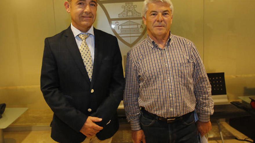 Diego García (izquierda) y Juan Serrano