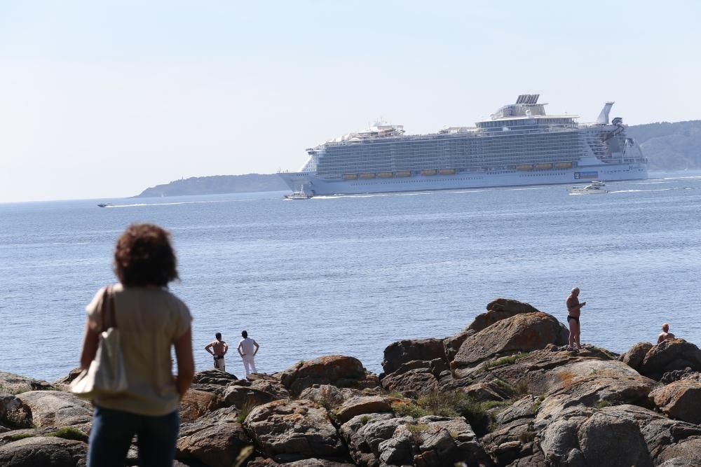 Vigo, lleno de cruceristas