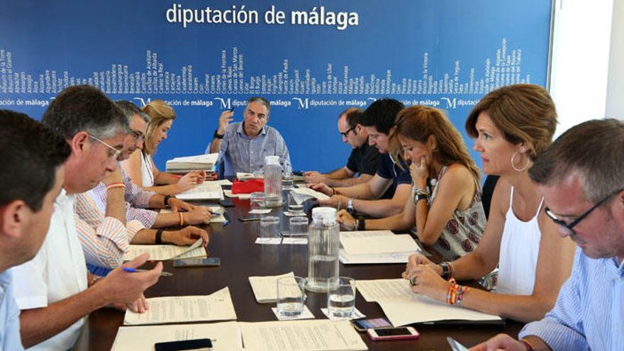 Junta de gobierno de la Diputación de julio.