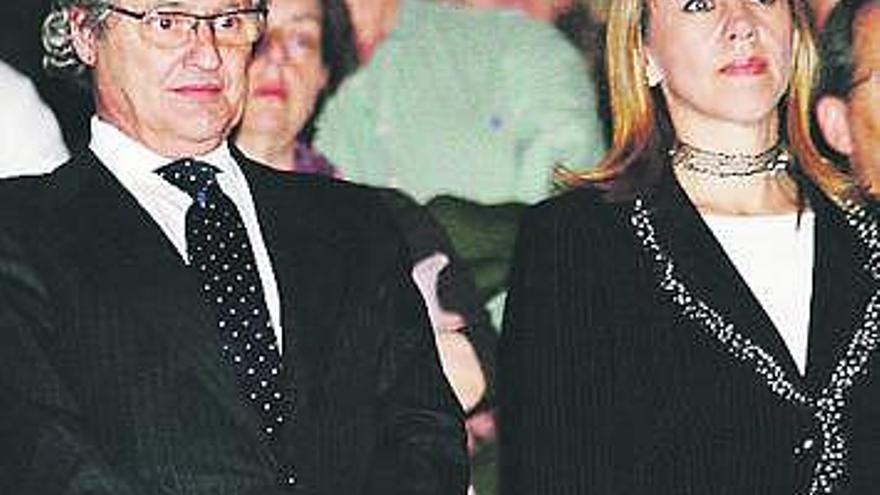 Cospedal, con su futuro marido, Ignacio López del Hierro.