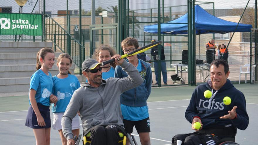 Los &#039;Nadal y Ferrer&#039; del tenis adaptado estarán en Almussafes