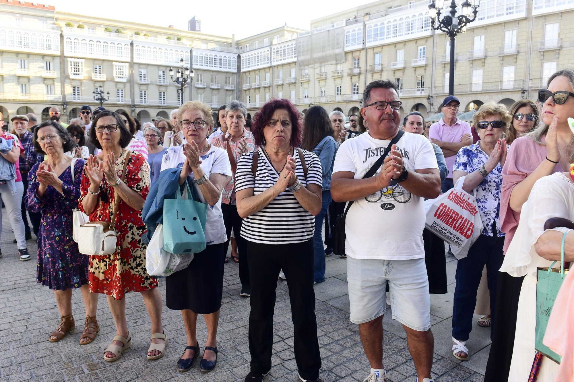 Clamoroso silencio en A Coruña por el crimen machista en la Sagrada Familia