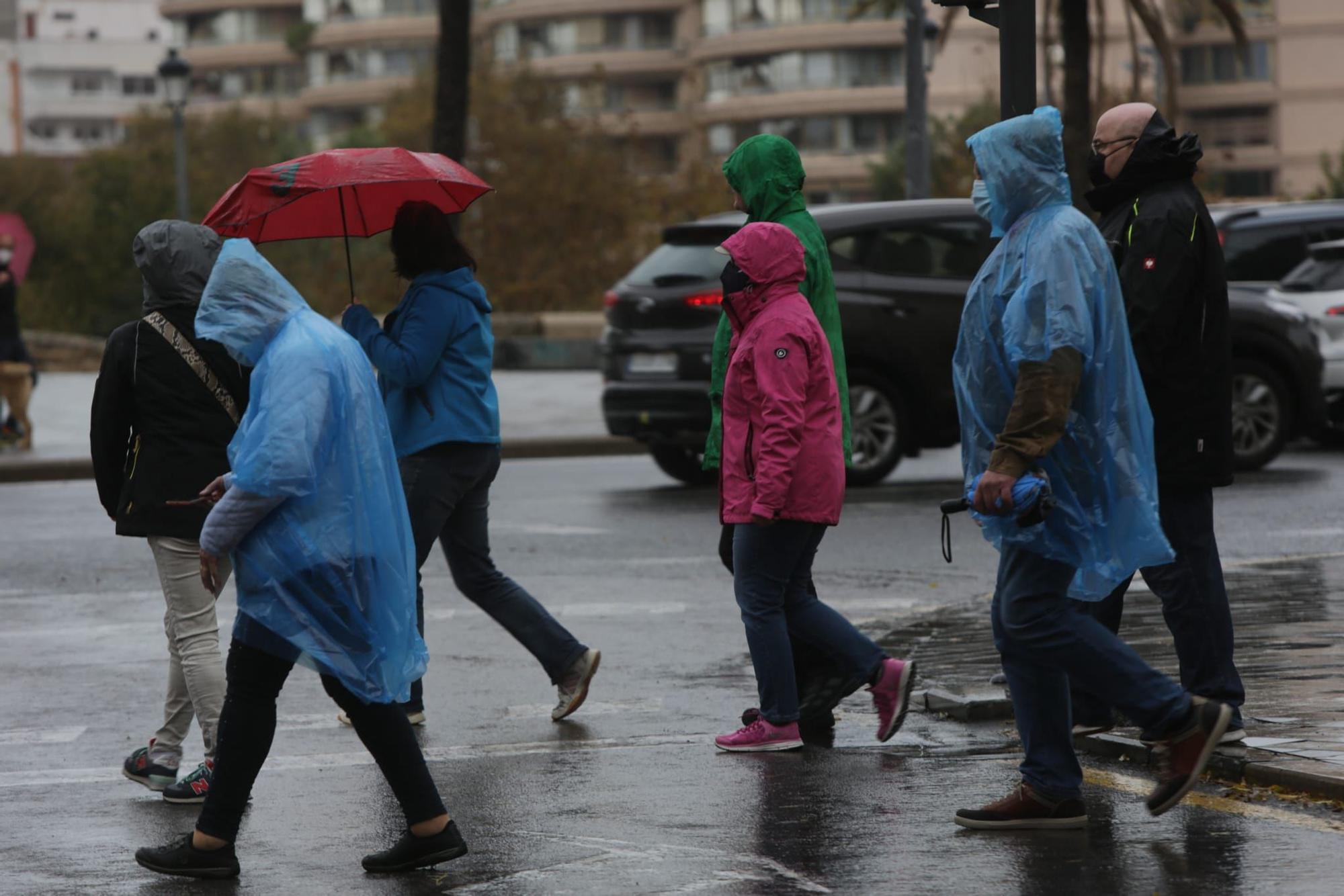 Así han sido las lluvias en el centro València