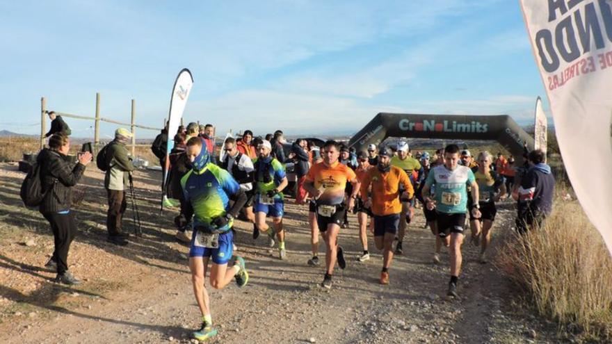 La  Almunia  acogió la XIX edición de la  Mularroya Trail .