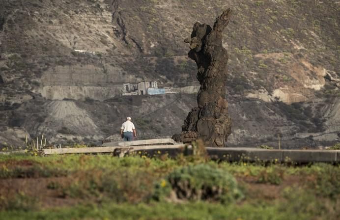 LAS PALMAS DE GRAN CANARIA A26/05/2017. Sendero de la ciudad de LPGC. Ruta azul desde el monumento al Atlante hasta la Bahía del Confital. FOTO: J.PÉREZ CURBELO