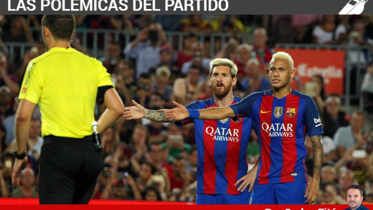 Las polémicas del Barça-Atlético