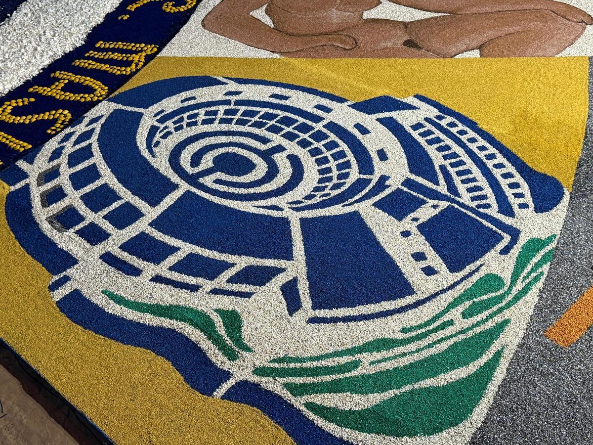 Alfombristas do Morrazo na gran alfombra no corazón de Galicia Alfombristas do Morrazo na gran alfombra no corazón de Galicia