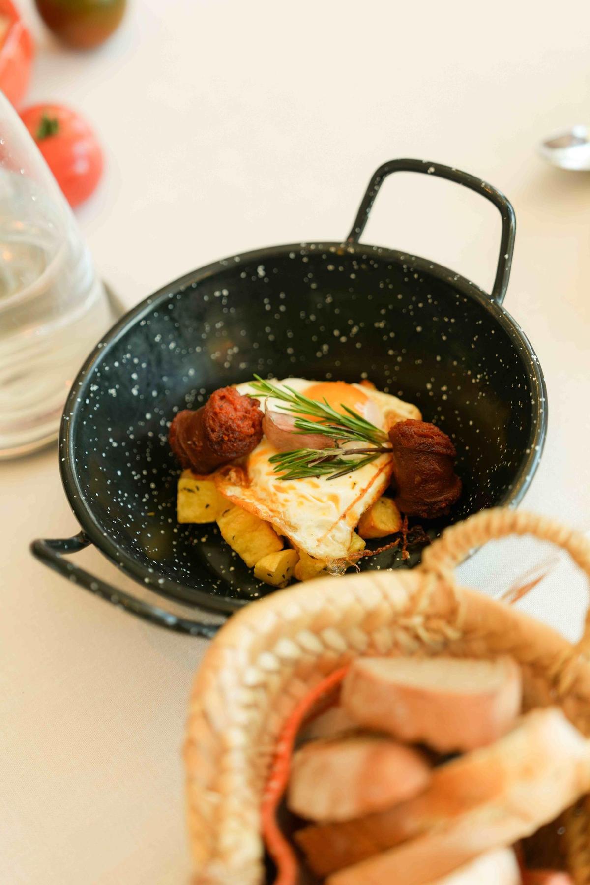 Plato del desayuno Arrels de Marga Coll del hotel de Mar Gran Meliá